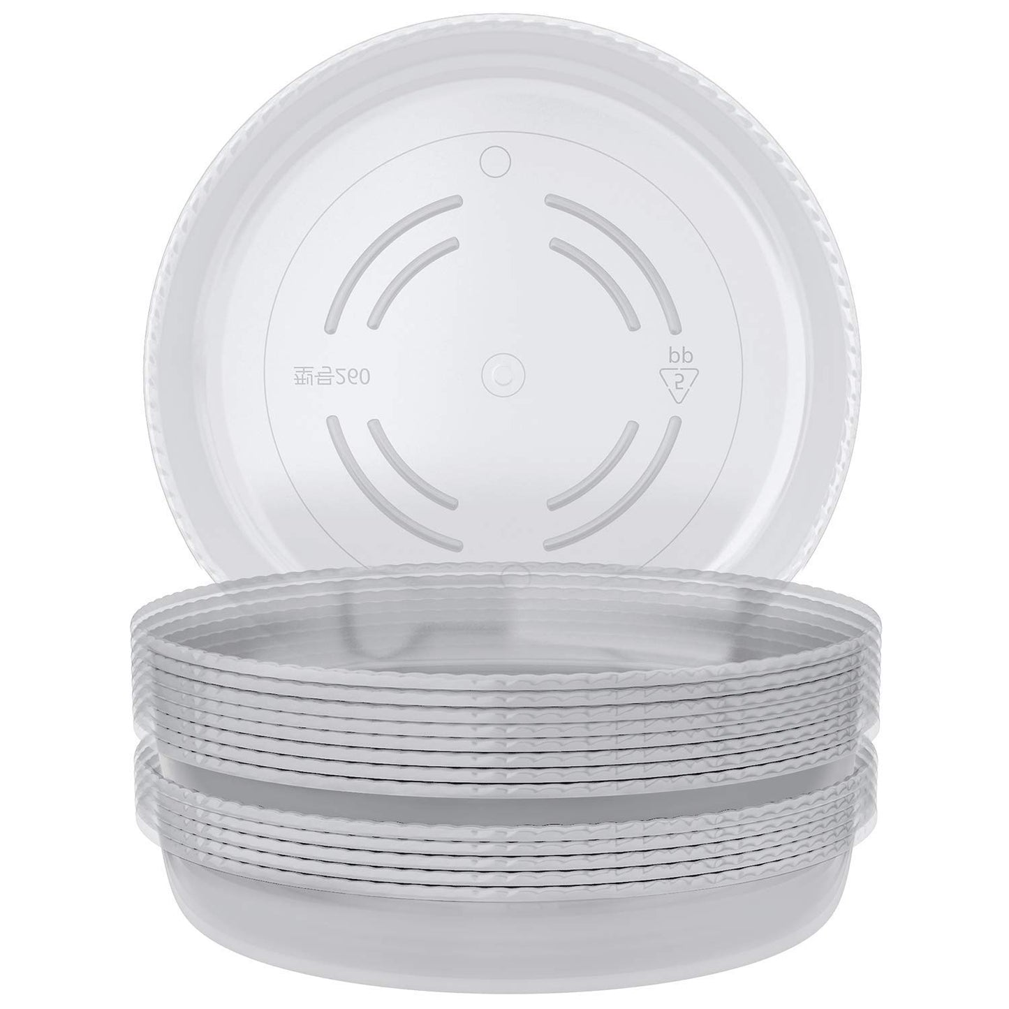 Clear Vinyl Plant Saucers - 17 Inch