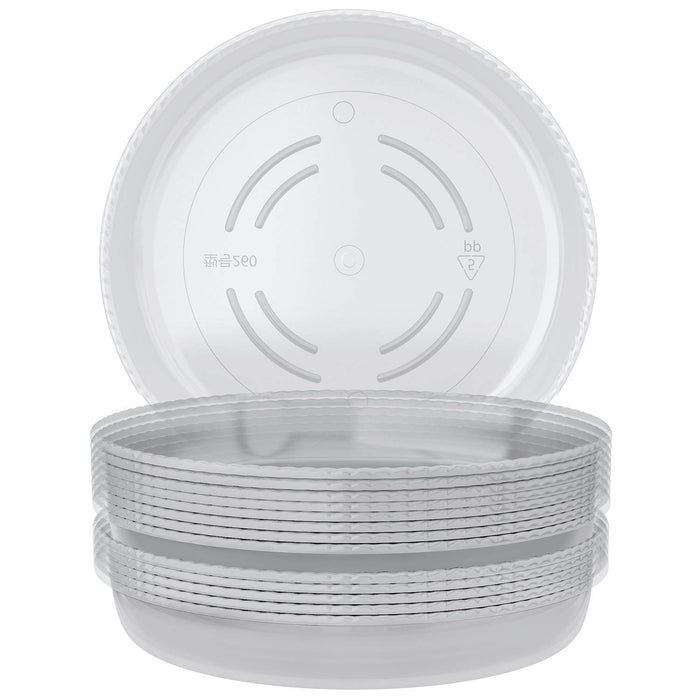 Clear Vinyl Plant Saucers - 4 Inch
