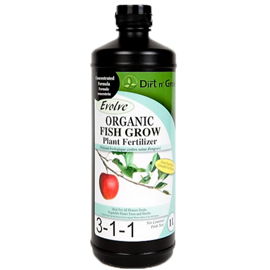 Dirt N Grow Evolve Fish Grow 3-1-1 - 4 Litre