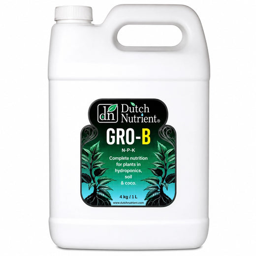 Dutch Nutrient Gro B - 4 Litre