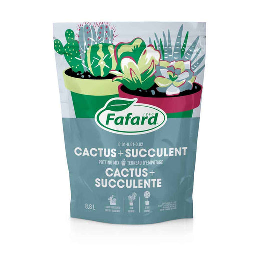 Fafard 仙人掌+多肉植物盆栽土 - 8.8 升