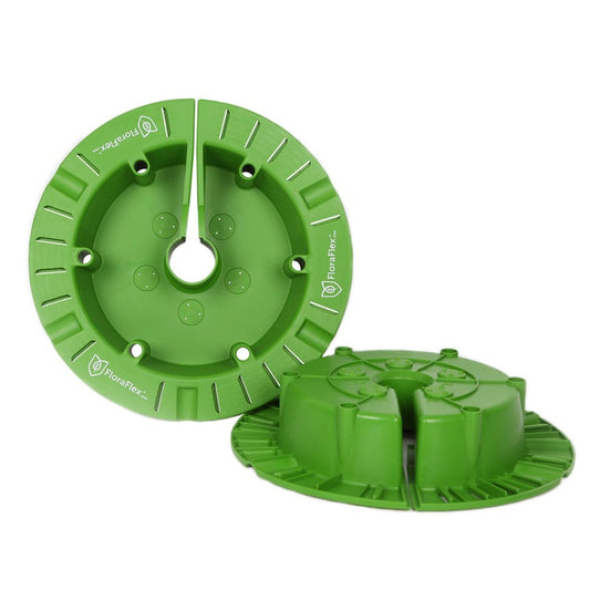 FloraFlex Round Flood and Drip Shield with Quicker Drippers