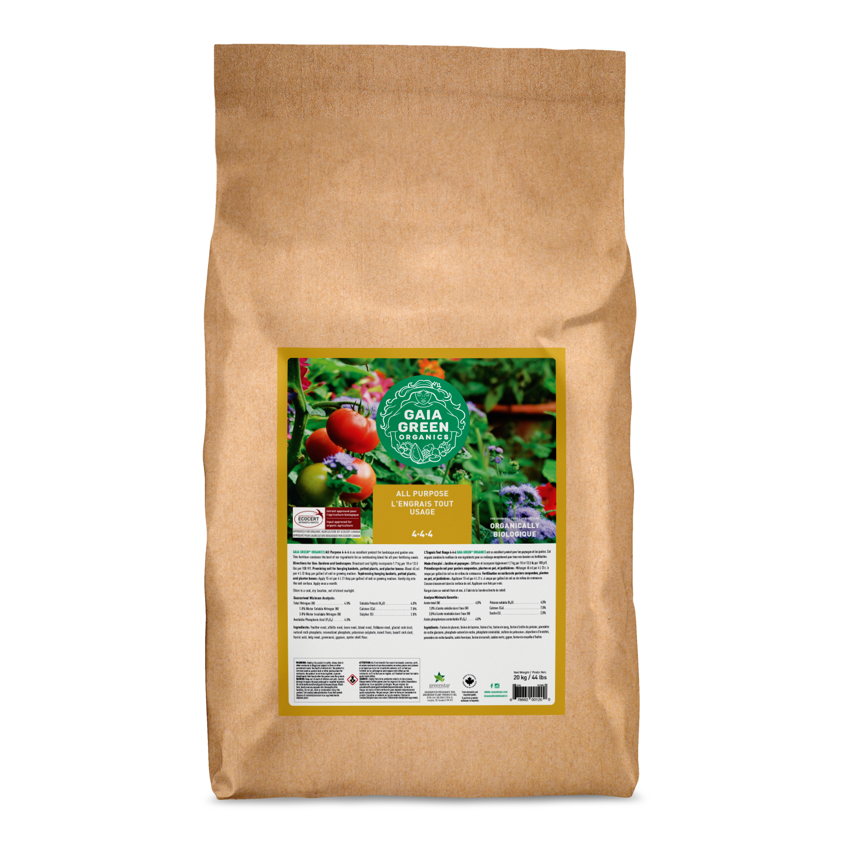 Gaia Green All Purpose - 20 KG