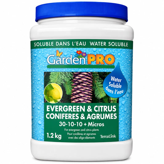 GardenPro Evergreen and Citrus 30-10-10 Water Soluble - 400 Grams