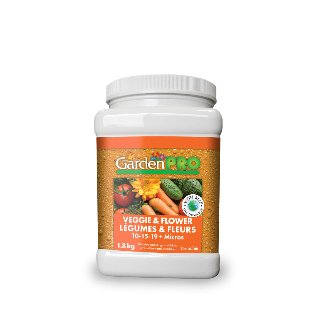 GardenPro Veggie and Flower 10-15-19 + Micros - 1.8 KG