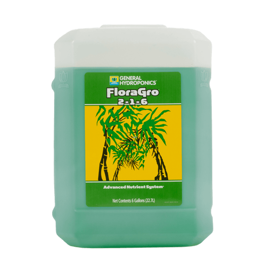 General Hydroponics Flora Gro - 6 Gallon