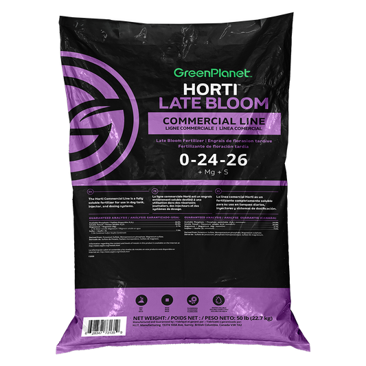 Green Planet Nutrients Horti Late Bloom - 50 LBS