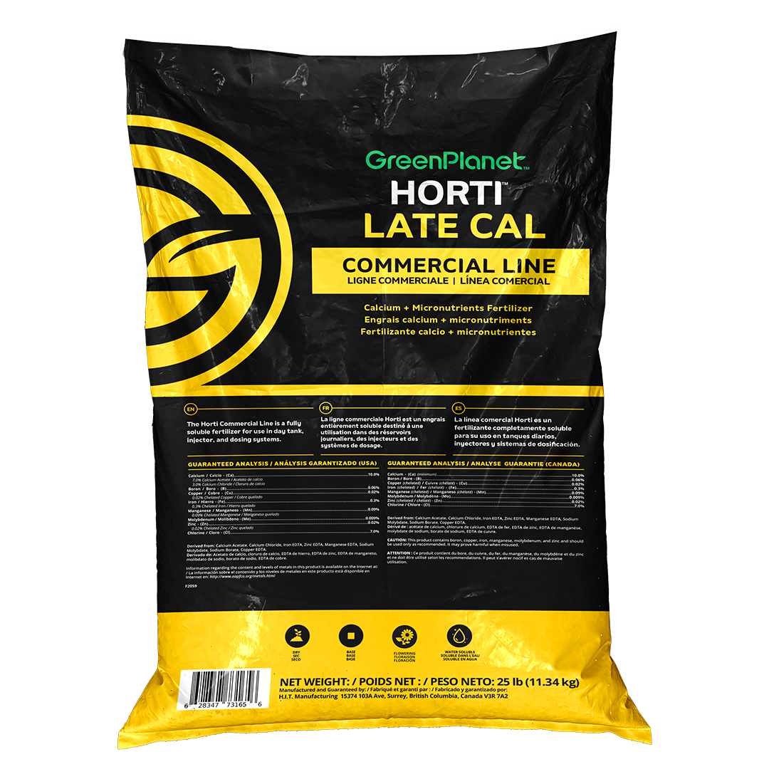 Green Planet Nutrients Horti Late Cal - 25 LBS