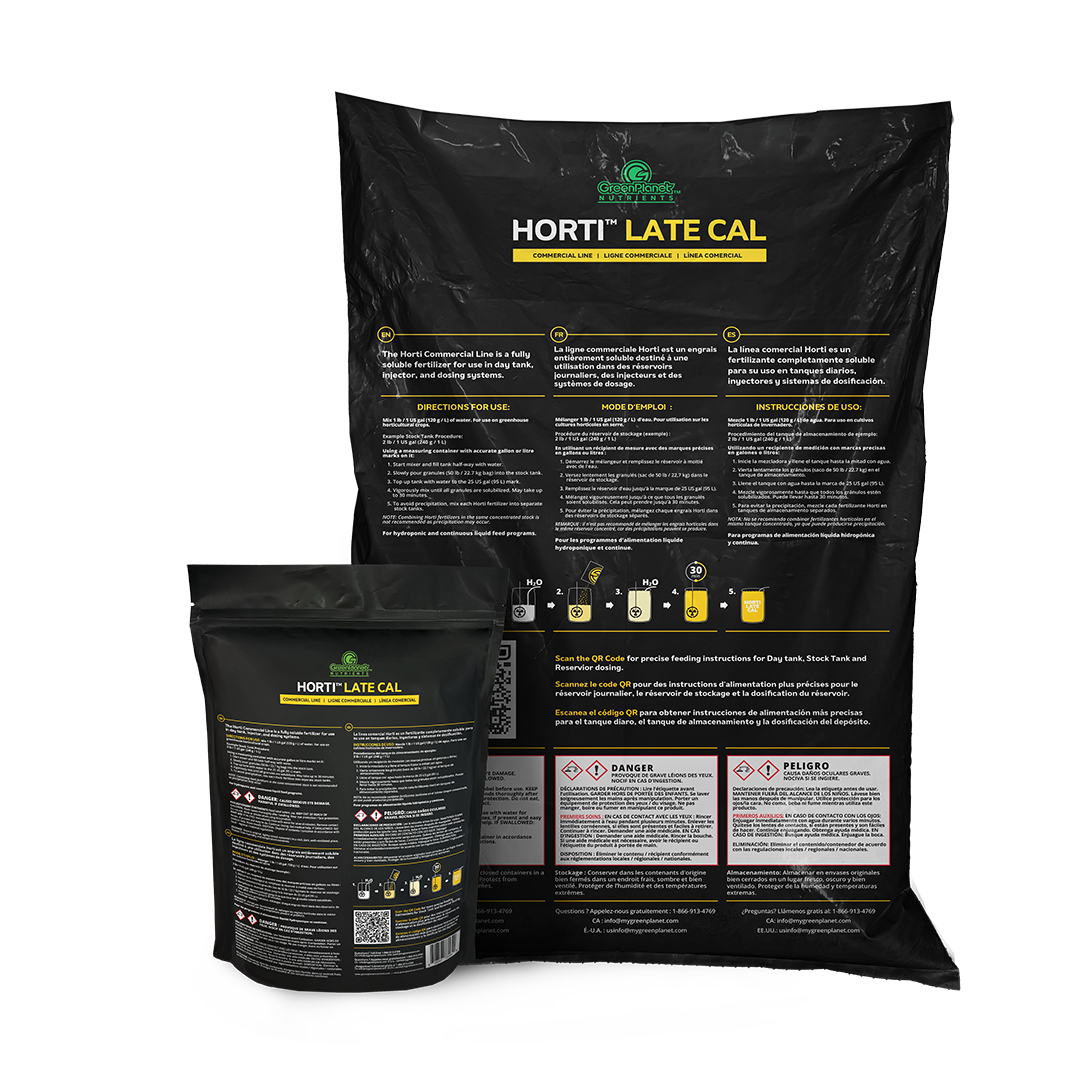 Green Planet Nutrients Horti Late Cal