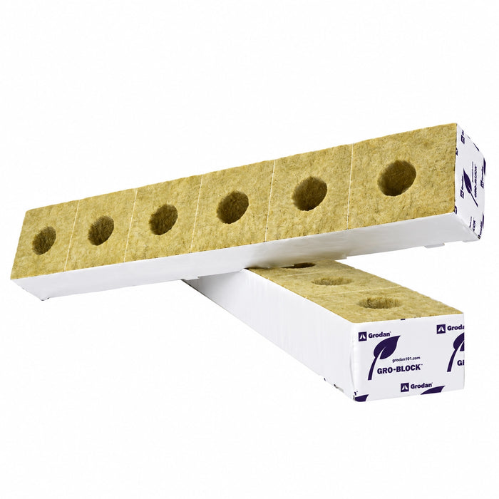 Grodan Improved Gro-Block 4x4x2.5 Inch - (Case of 216)