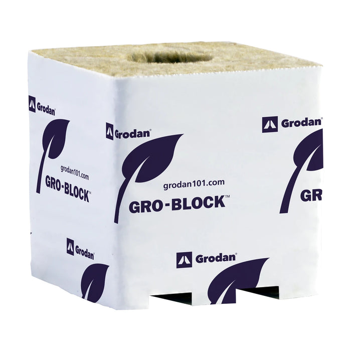 Grodan Improved Gro-Block - 4x4x4 Inch (Case of 144)