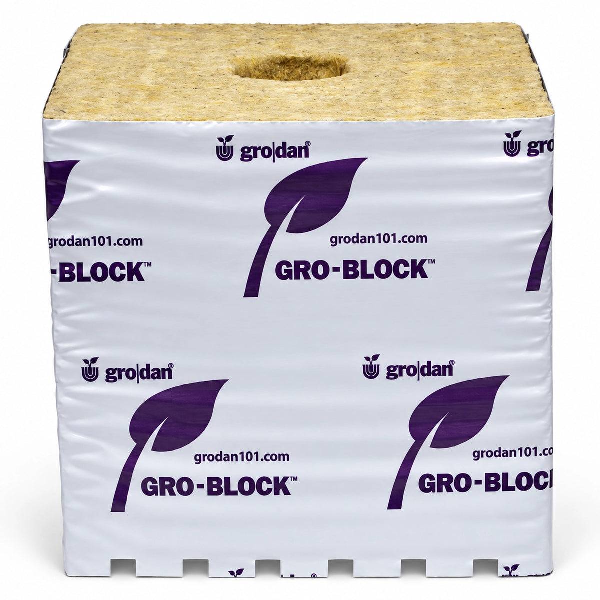 Grodan Improved Gro-Block - Hugo 6x6x6 Inch (Case of 64)