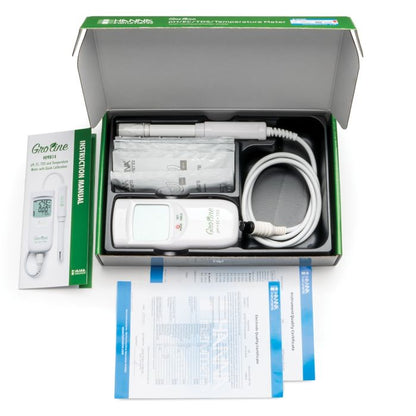 Hanna GroLine Waterproof Portable pH/EC/TDS Meter - HI9814