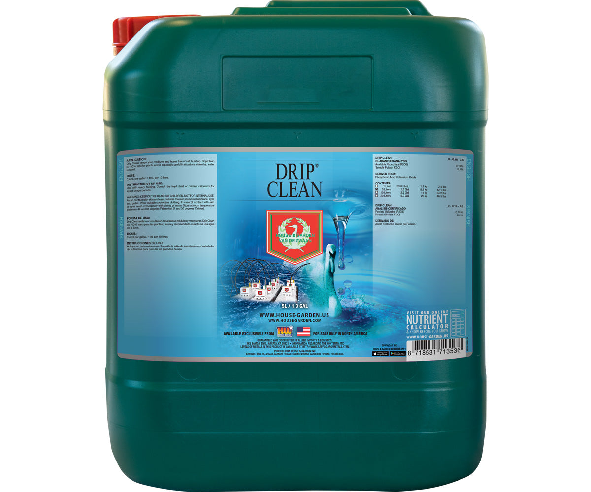 House and Garden Drip Clean - 5 Litre