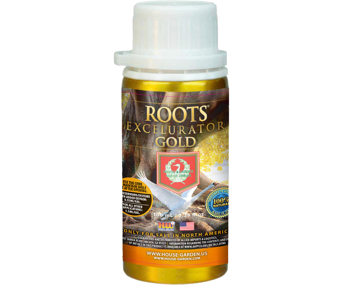 House and Garden Roots Excelurator Gold - 100 ML