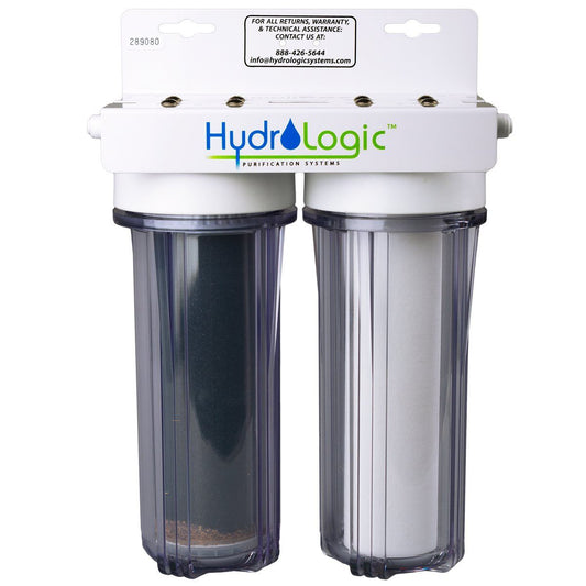 Hydrologic Small Boy Dechlorinator System with KDF85 and Catalytic Carbon Filter