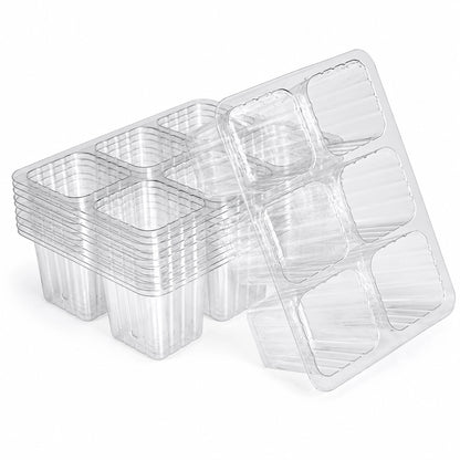 Provision Gardens Transparent Inserts - 6 cells