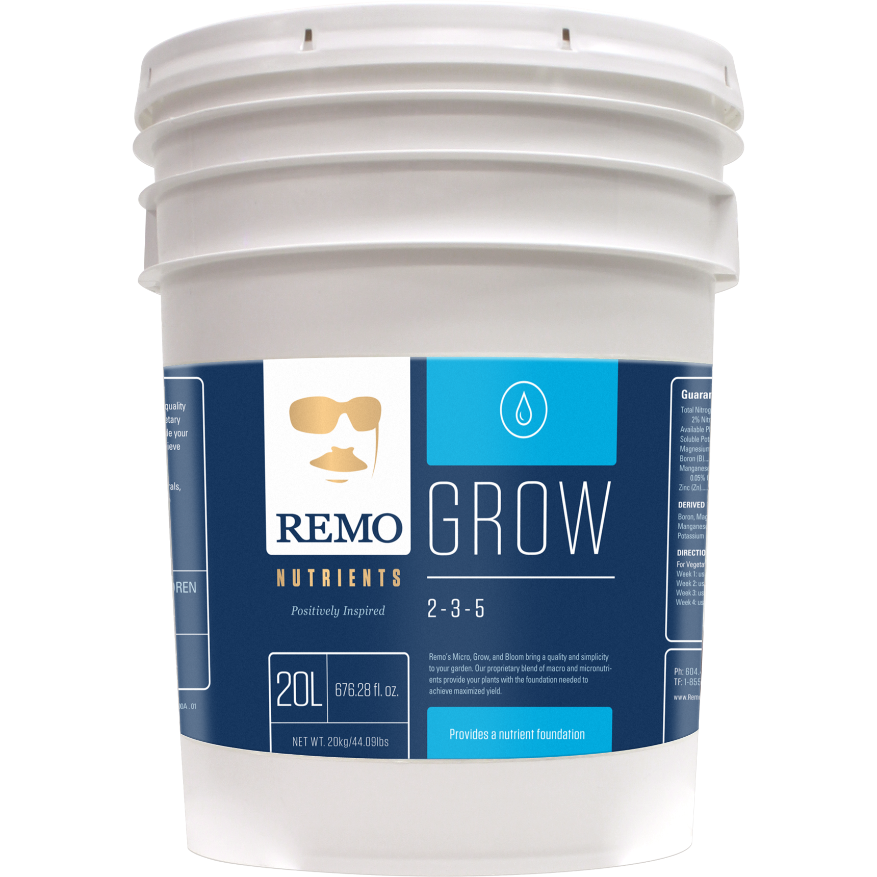 Remo Nutrients Grow - 20 Litre