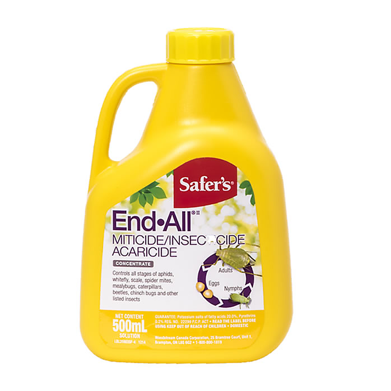 Safer's End-All II Miticide and Insecticide Concentrate - 500 ML
