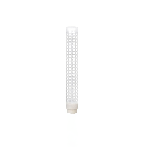 White Stackable Mesh Moss Pole