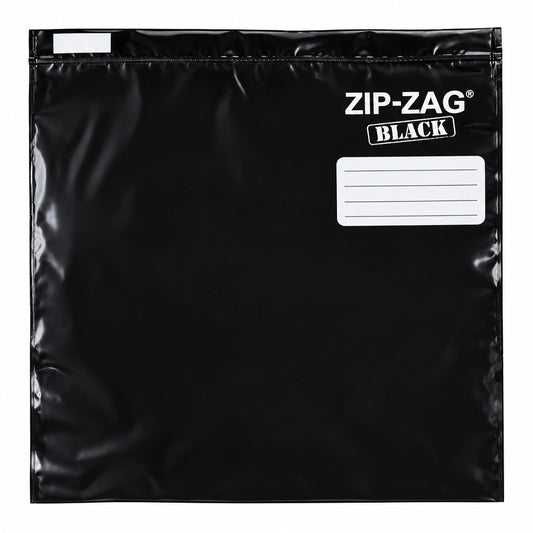 Zip-Zag Black Bag - 2 LB (43 x 43 CM - Box of 50)